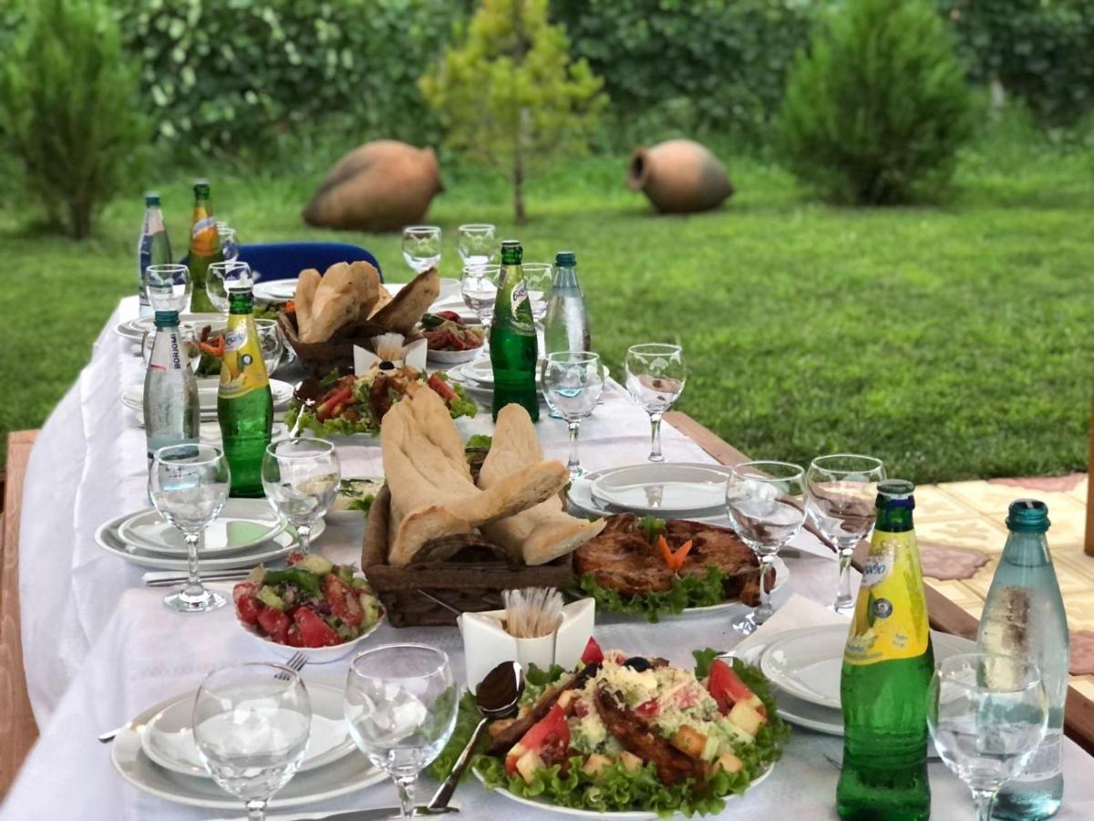 Finca Idoize Camping Hotel Akhmeta Extérieur photo